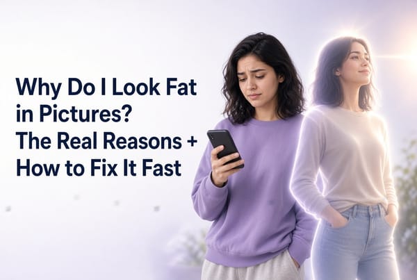 Why Do I Look Fat in Pictures? The Real Reasons + How to Fix It Fast